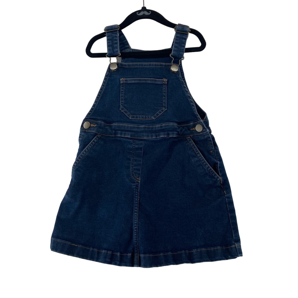 Hanna Andersson Denim Jumper Dress Size 5